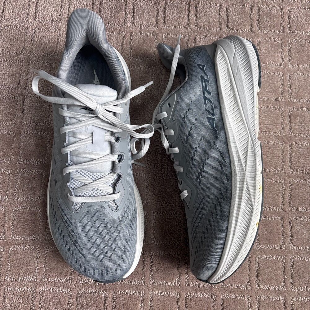 Altra Experience Flow 2 Road Running Shoes Men's 10 M Gray Lace Up Sneaker